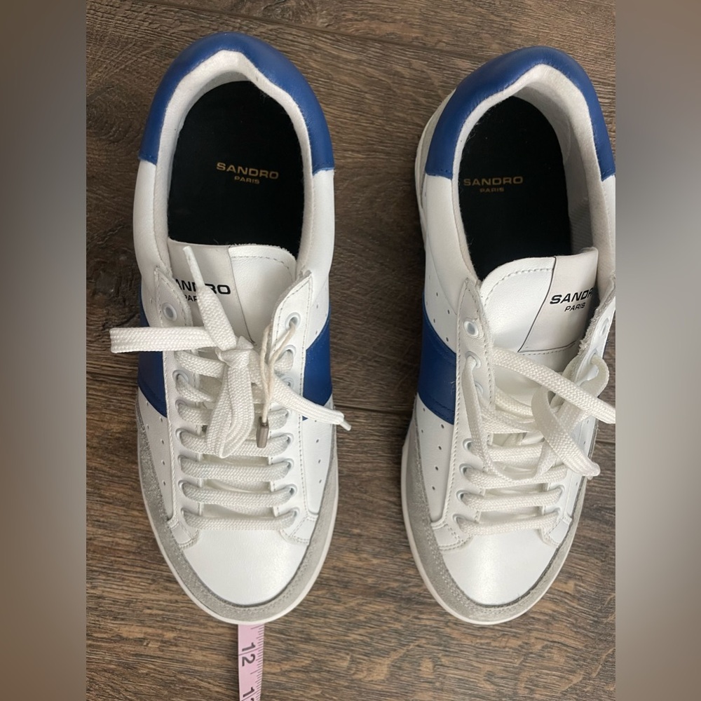 Sandro leather sneakers size 40 - Picture 6 of 6